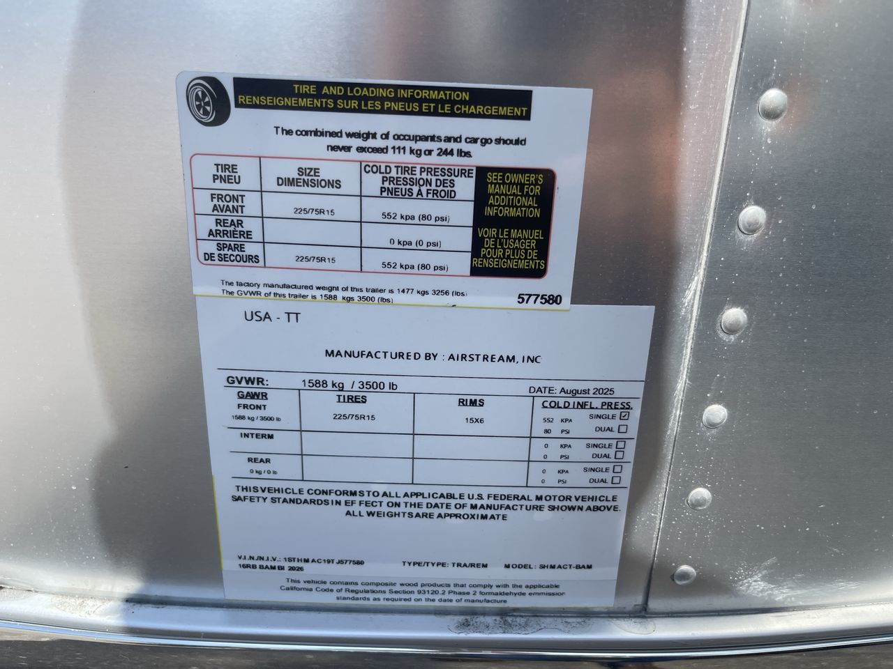 2026 Airstream 16RB Base