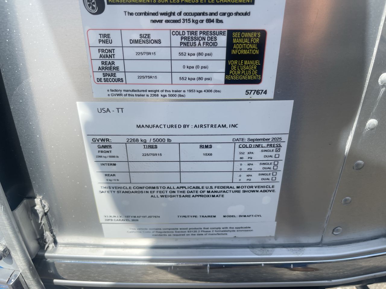 2026 Airstream 22FB Base